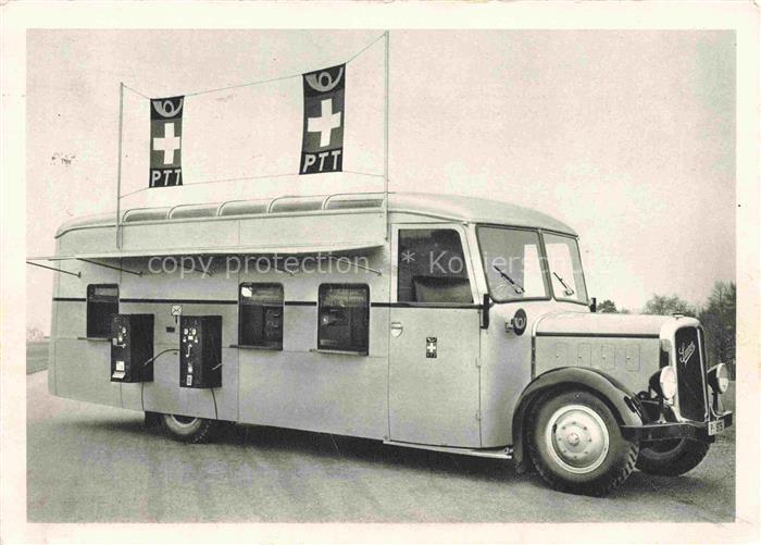 Postbus Postauto Omnibus Saurer Chassis