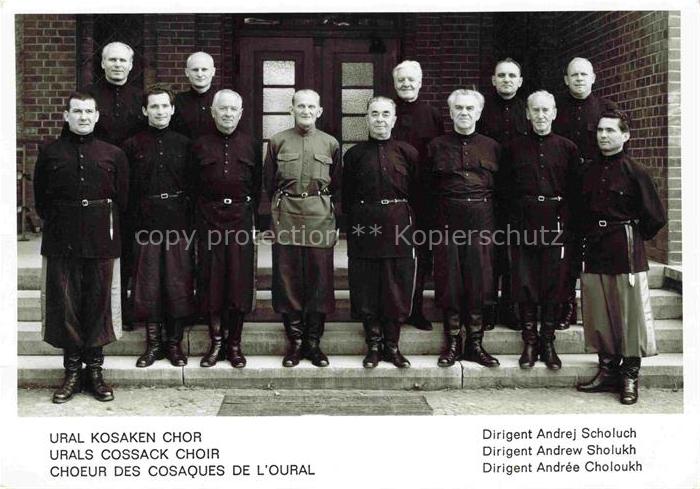Chor Orchester Musik Ural Kosaken Andrej Scholuch