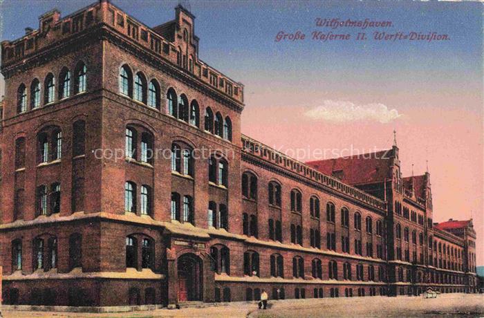 Wilhelmshaven CITY Grosse Kaserne II Werft Division