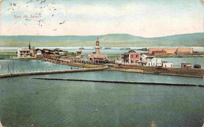 SUEZ Canal de Egypt Panorama