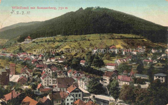 WILDBAD Schwarzwald mit Sommerberg