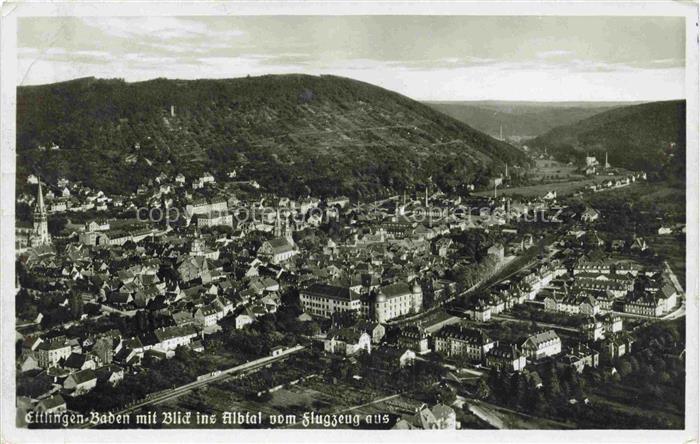 Ettlingen Fliegeraufnahme