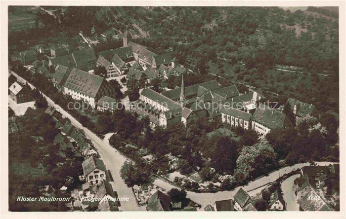 Maulbronn Kloster Maulbronn Fliegeraufnahme
