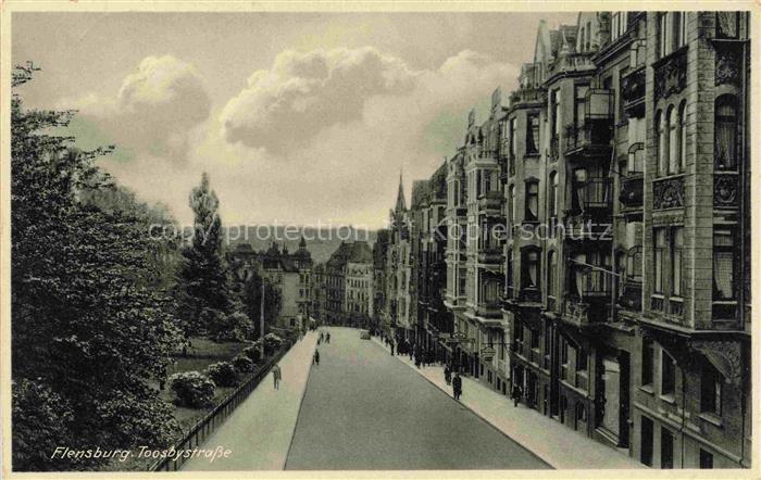 FLENSBURG  Flensborg Schleswig-Holstein Toosbystrasse