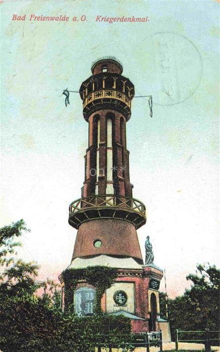 Bad Freienwalde Oder Brandenburg Kriegerdenkmal