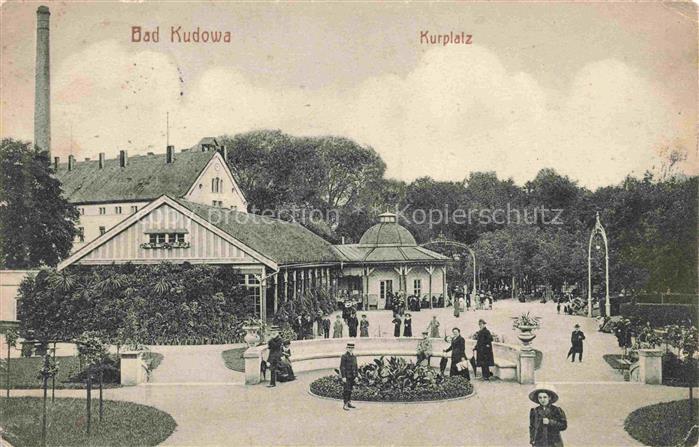 Bad Kudowa Kudowa-Zdroj Niederschlesien PL Kurplatz