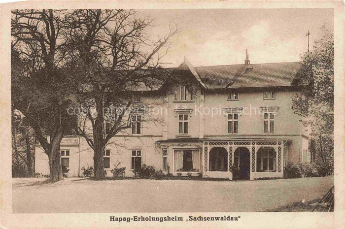 Sachsenwaldau Reinbek Stormarn Schleswig-Holstein Hapag Erholungsheim