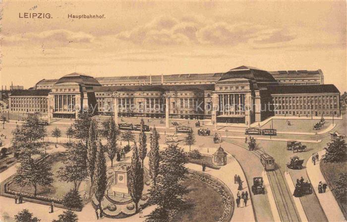 LEIPZIG Sachsen Hauptbahnhof