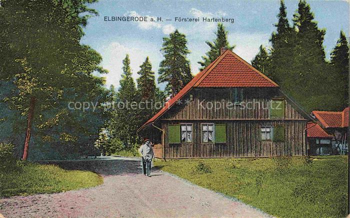 Elbingerode Harz Foersterei Hartenberg