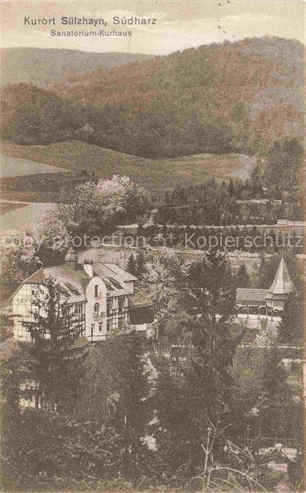 Suelzhayn Ellrich Suedharz Thueringen Sanatorium Kurhaus