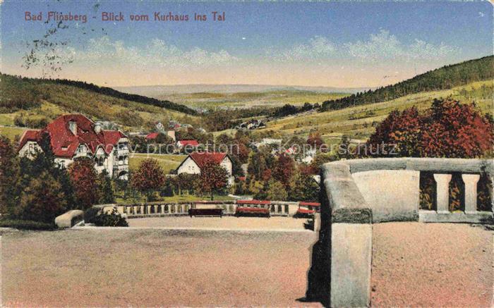 Bad Flintsberg Blick vom Kurhaus