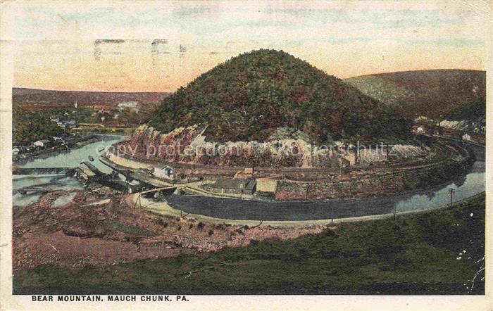 Mauch Chunk Jim Thorpe Pennsylvania USA Bear Mountain