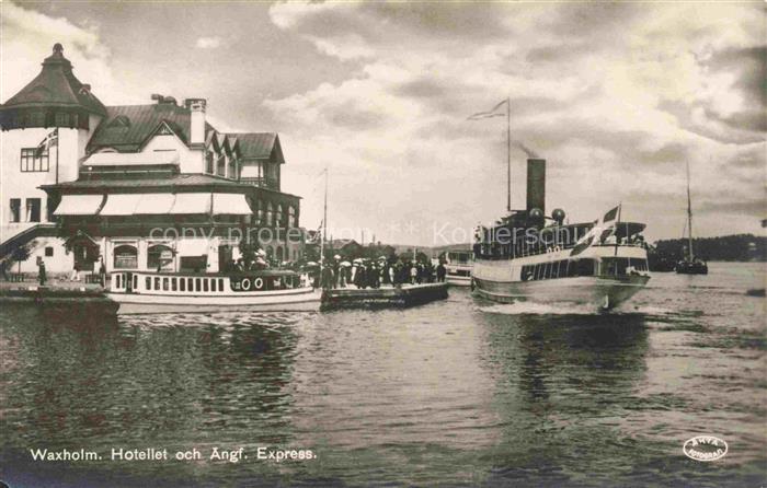 Waxholm Sweden Hotellet och Angf Express