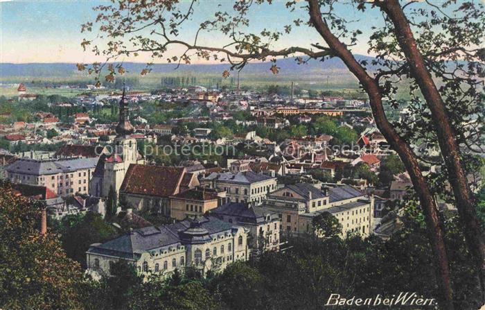 Baden Wien AT Panorama