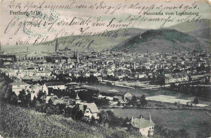 FREIBURG Breisgau BW Panorama