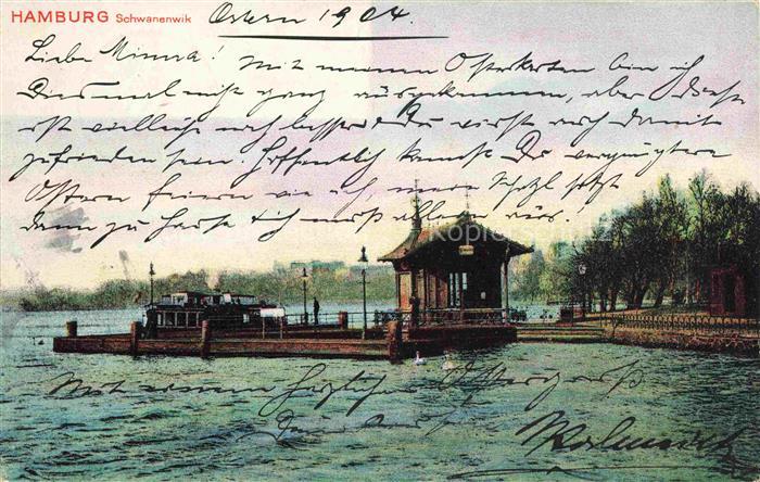HAMBURG  CITY Schwanenwik