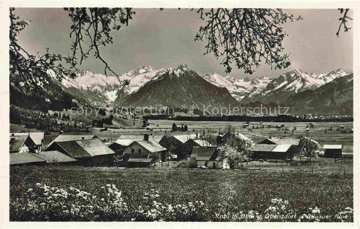 OBERSTDORF Bayern Panorama