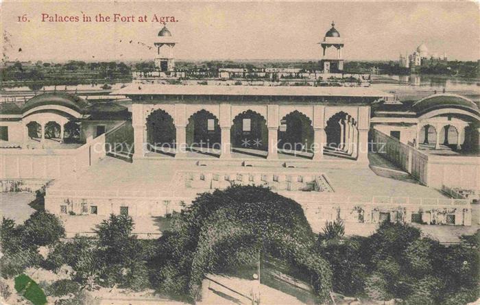 AGRA  Uttar Pradesh INDIA Places in the Fort at Agra