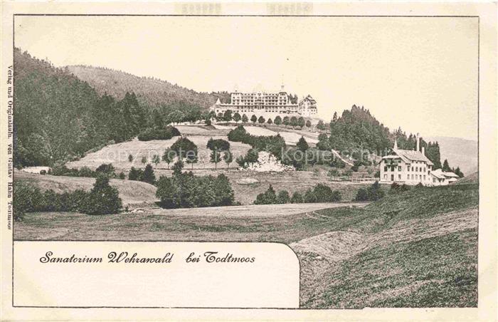 Todtmoos Schwarzwald BW Sanatorium Wehrawald