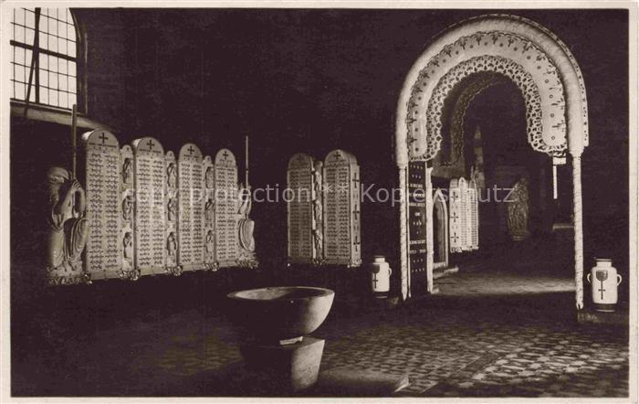 MEIssEN Elbe Sachsen Kriegergedaechtniskirche Inneres