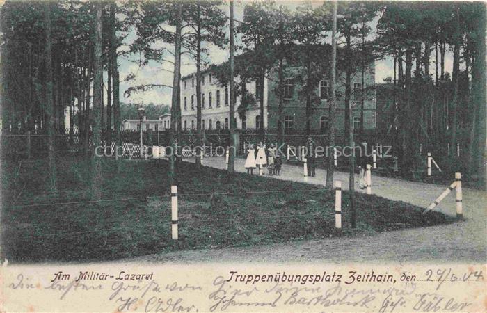 Zeithain Meissen Sachsen Truppenuebungsplatz Am Militaer Lazarett