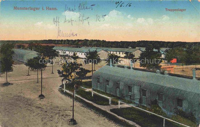 Munsterlager Munster Truppenuebungsplatz Truppenlager