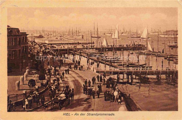 KIEL  CITY An der Strandpromenade