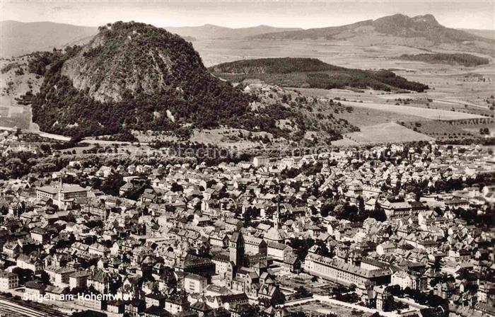 SINGEN Hohentwiel Fliegeraufnahme