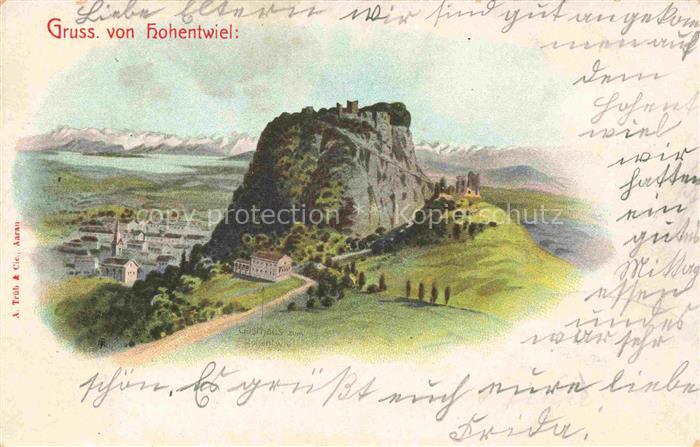 SINGEN Hohentwiel Panorama