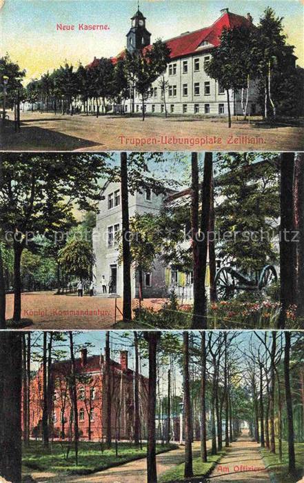 Zeithain Meissen Sachsen Truppenuebungsplatz Neue Kaserne Kgl Kommandantur Am Of