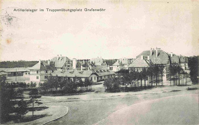 Grafenwoehr Truppenuebungsplatz Artillerielager