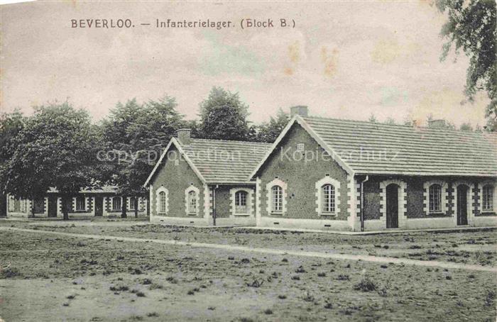 Beverloo Beverlo Beringen Beeringen Belgie Infanterielager Block B