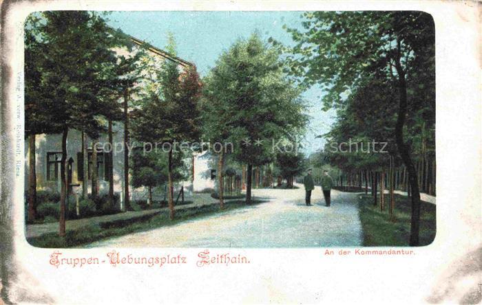 Zeithain Meissen Sachsen Truppenuebungsplatz An der Kommandantur