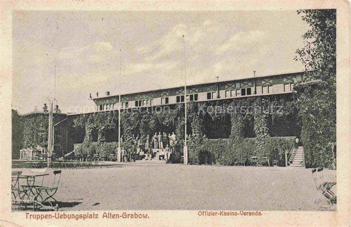 Altengrabow  Alten-Grabow Kaserne Jerichower Land Offizierskasino Veranda