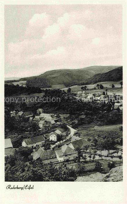 Ruhrberg Eifel Simmerath NRW Panorama