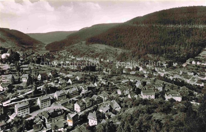 WILDBAD  Schwarzwald Fliegeraufnahme