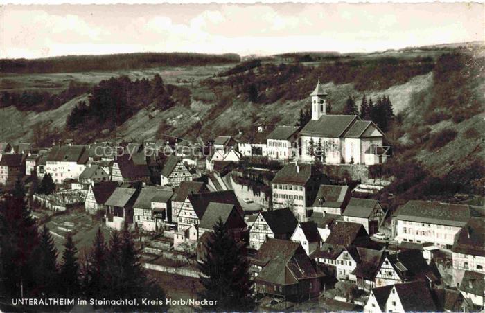 Unteraltertheim Altertheim im Steinachtal Fliegeraufnahme