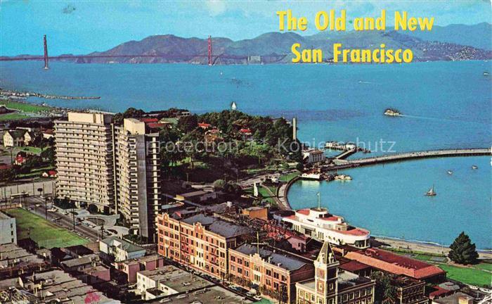 SAN FRANCISCO California USA Fliegeraufnahme