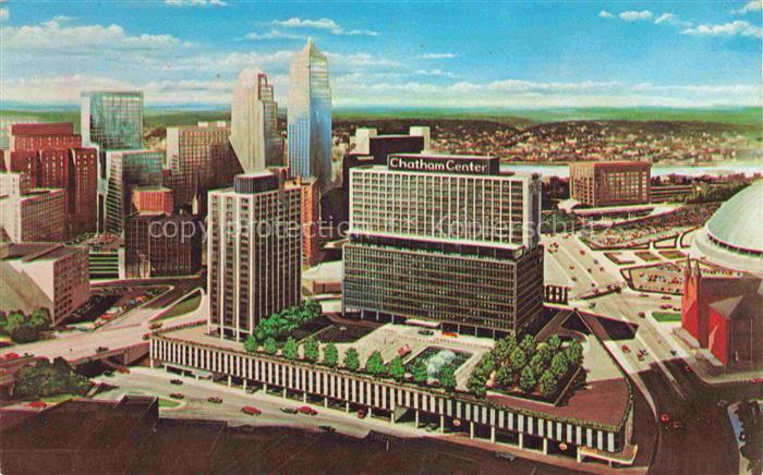 Pittsburgh Pennsylvania USA Chatham Center Fliegeraufnahme