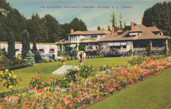Victoria  British Columbia Canada The Residence Butcharts Gardens