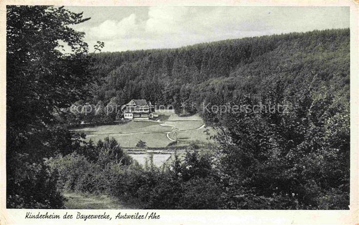Antweiler Adenau Ahr Ahrweiler Kinderheim der Bayerwerke