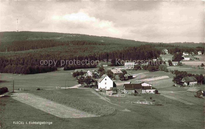 Fleckl Oberwarmensteinach Fliegeraufnahme mit Ochsenkopf