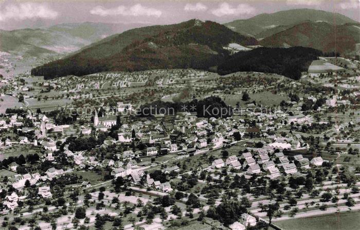 Zell am Harmersbach BW Fliegeraufnahme