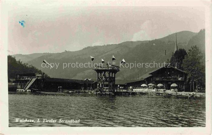 Walchsee Tirol AT Strandbad