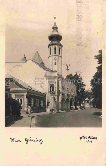 Grinzing Doebling Wien AT Ortspartie