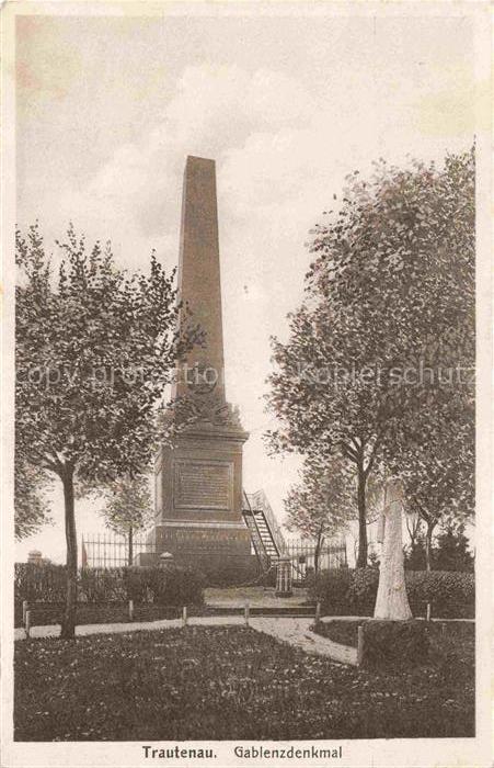 Trautenau Trutnov CZ Gablenzdenkmal