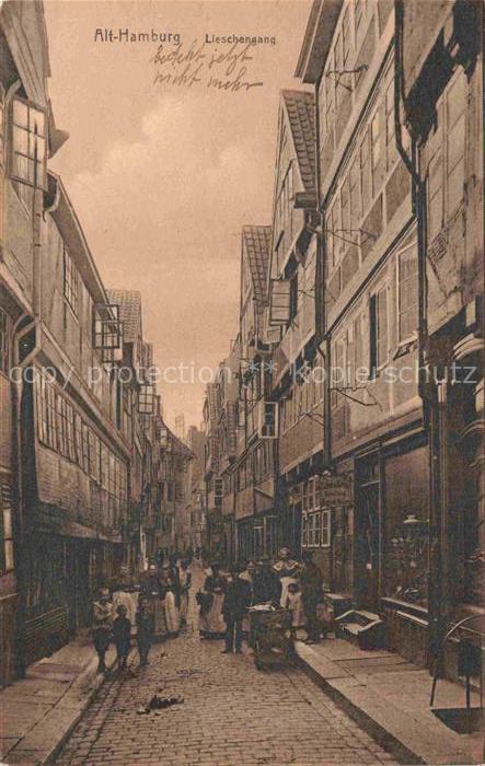 Alt-HAMBURG Lieschengang