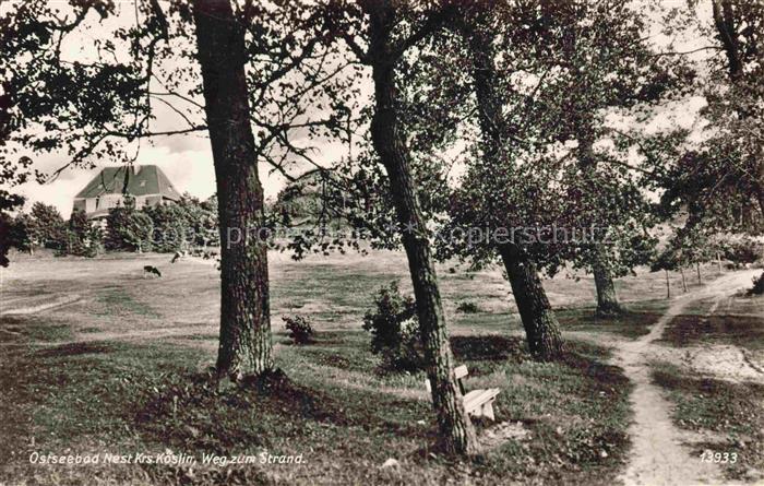 NEST Ostseebad Koeslin Uniescie Koszalin PL Strandweg