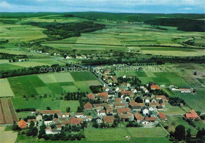 Mehlen Edertal Fliegeraufnahme