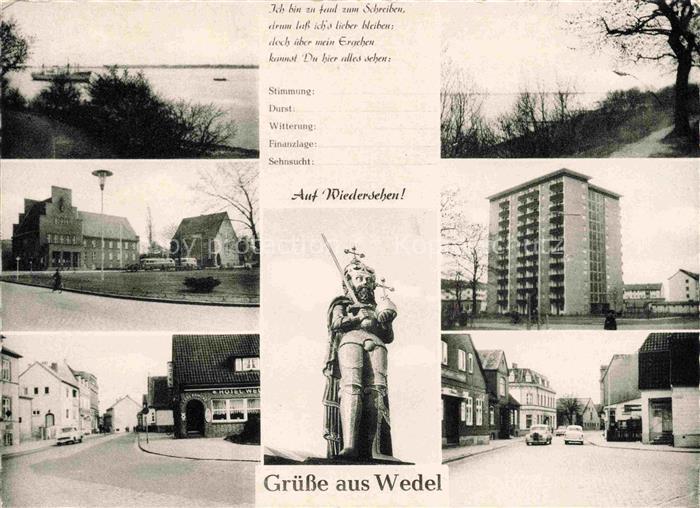 Wedel Pinneberg Orts und Teilansichten